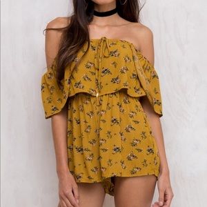 Princess Polly Ginger Moon Playsuit